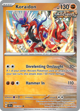 116 Koraidon - Surging Sparks