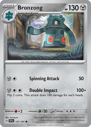 127 Bronzong - Surging Sparks