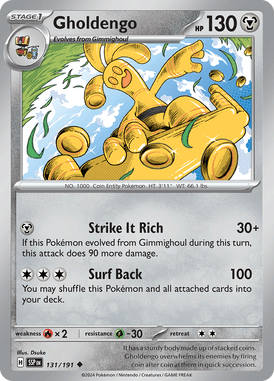 131 Gholdengo - Surging Sparks