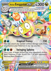 133 Alolan Exeggutor ex - Surging Sparks
