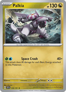 136 Palkia - Surging Sparks