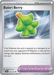 163 Babiri Berry - Surging Sparks