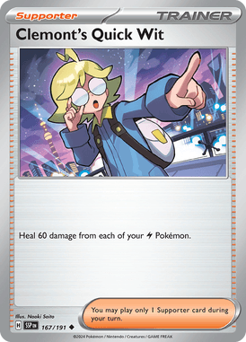 167 Clemont's Quick Wit - Surging Sparks