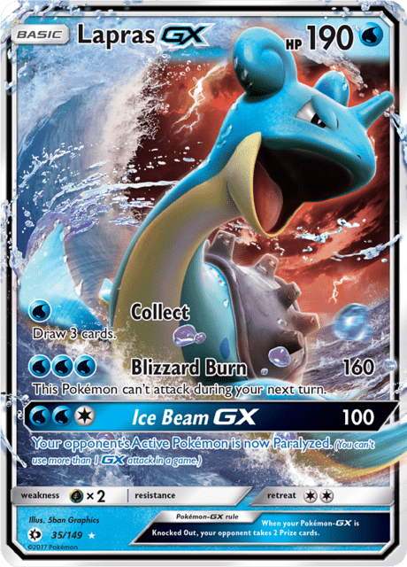 035 Lapras-GX - Sun & Moon