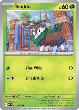 011 Skiddo - Scarlet & Violet