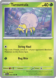 016 Tarountula - Scarlet & Violet