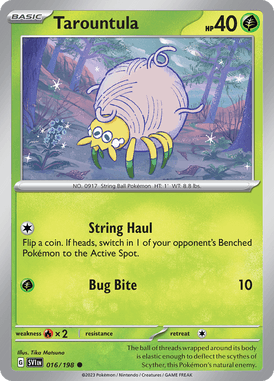 016 Tarountula - Scarlet & Violet