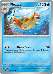 047 Floatzel - Scarlet & Violet