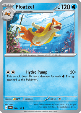 047 Floatzel - Scarlet & Violet