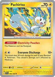 068 Pachirisu - Scarlet & Violet