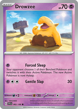 082 Drowzee - Scarlet & Violet