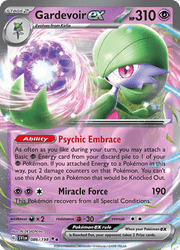 086 Gardevoir ex - Scarlet & Violet