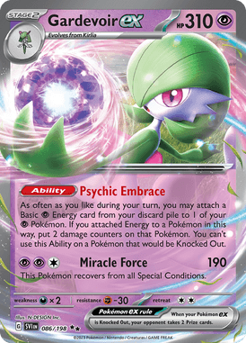 086 Gardevoir ex - Scarlet & Violet
