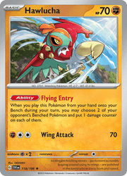 118 Hawlucha - Scarlet & Violet