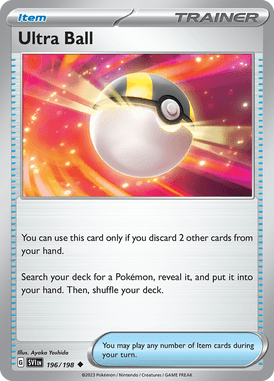 196 Ultra Ball - Scarlet & Violet