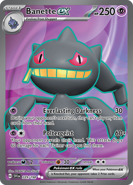 229 Banette ex - Scarlet & Violet