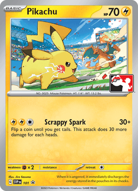 101 Pikachu - Scarlet & Violet Promo Cards
