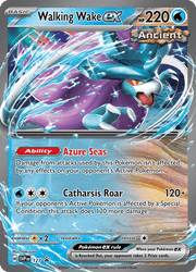 127 Walking W ake ex - Scarlet & Violet Promo Cards