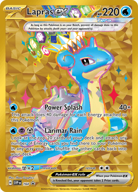 164 Lapras ex - Scarlet & Violet Promo Cards