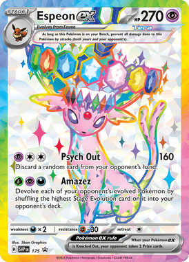 175 Espeon ex - Scarlet & Violet Promo Cards