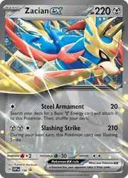 198 Zacian ex - Scarlet & Violet Promo Cards