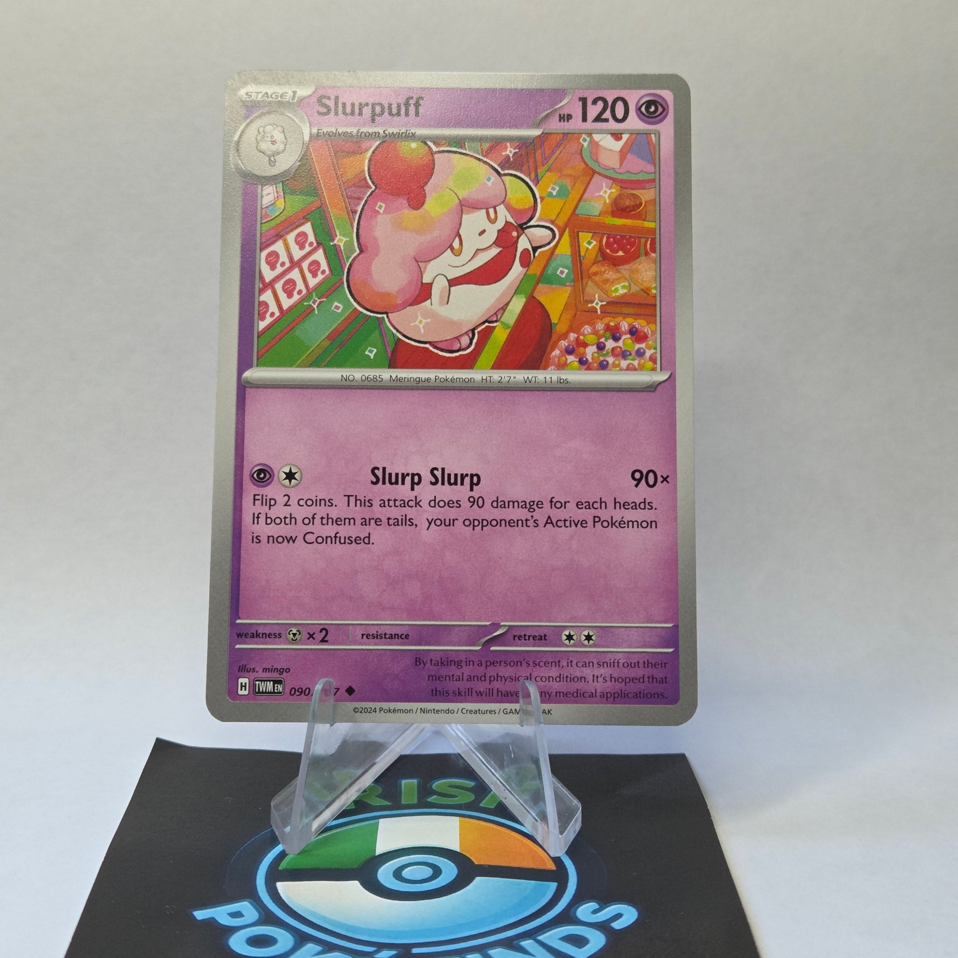 Slurpuff #090 - Twilight Masquerade Front