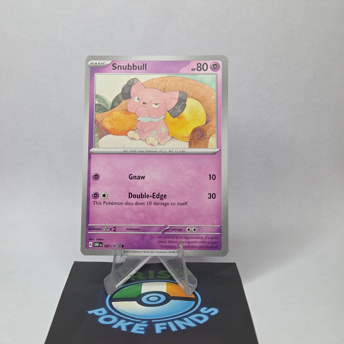 Snubbull #087 - Obsidian Flames