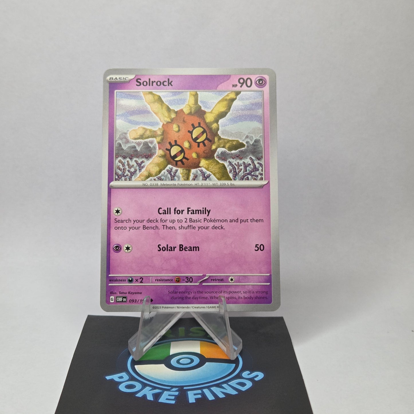 Solrock #093 - Obsidian Flames