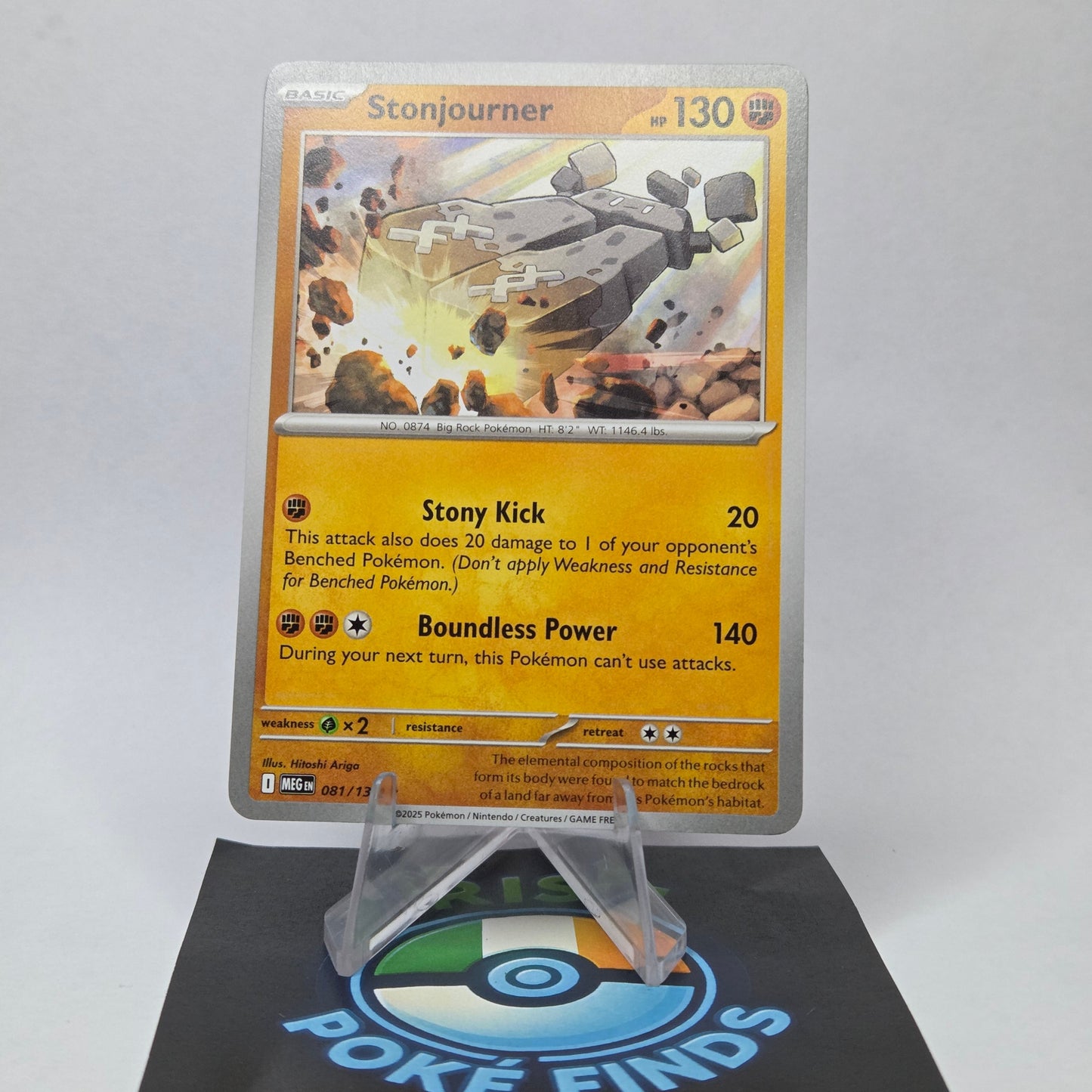 Stonjourner #081 - Mega Evolution