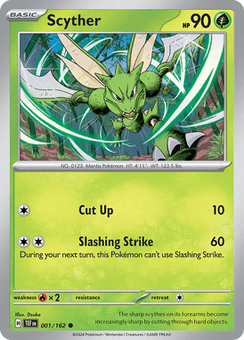 001 Scyther - Temporal Forces