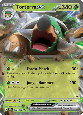 012 Torterra ex - Temporal Forces