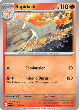 027 Rapidash - Temporal Forces
