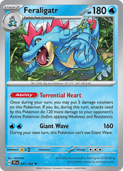 041 Feraligatr - Temporal Forces