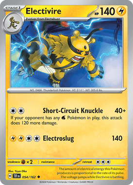 054 Electivire - Temporal Forces