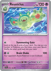 072 Reuniclus - Temporal Forces