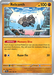 084 Relicanth - Temporal Forces