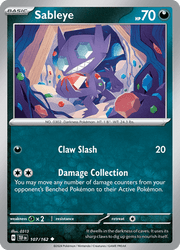 107 Sableye - Temporal Forces