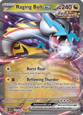 123 Raging Bolt ex - Temporal Forces