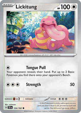 124 Lickitung - Temporal Forces