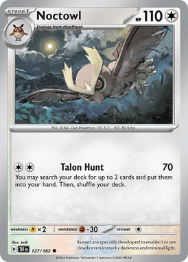 127 Noctowl - Temporal Forces