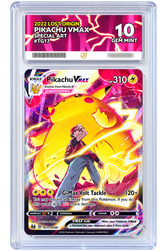 TG17 Pikachu VMAX - Lost Origin - ACE 10 (GEM MINT)