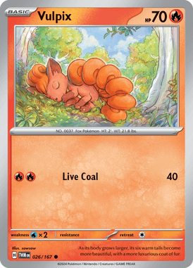 026 Vulpix - Twilight Masquerade