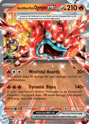 040 Hearthflame Mask Ogerpon ex - Twilight Masquerade