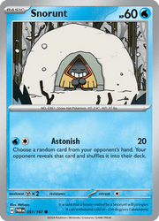 051 Snorunt - Twilight Masquerade