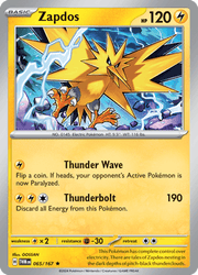 065 Zapdos - Twilight Masquerade