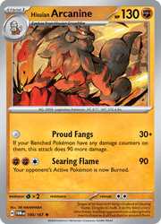 100 Hisuian Arcanine - Twilight Masquerade