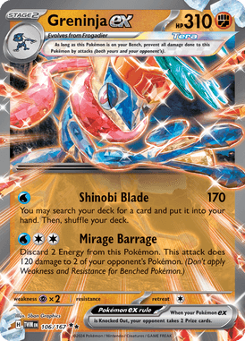 106 Greninja ex - Twilight Masquerade