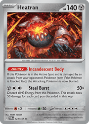 123 Heatran - Twilight Masquerade