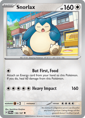 136 Snorlax - Twilight Masquerade