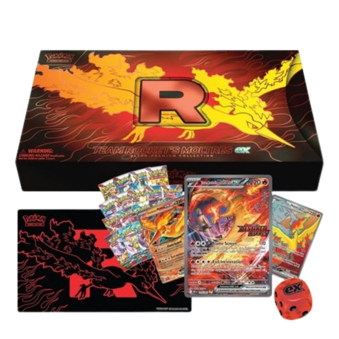 Team Rocket's Moltres ex Ultra-Premium Collection